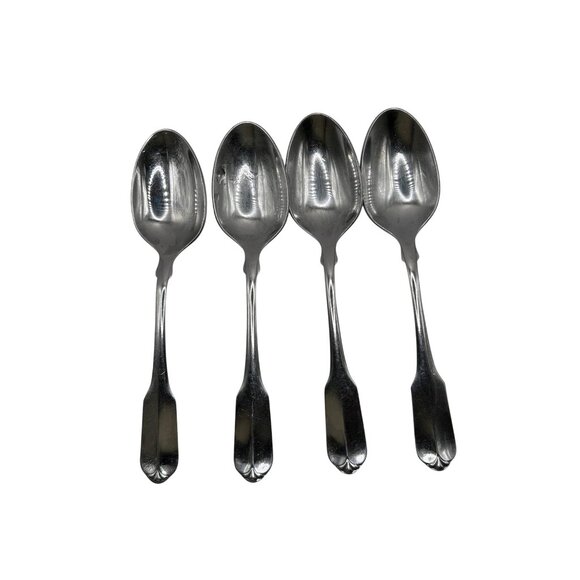 Oneida Silver Gloria Stainless Steel Tablespoons Set Of 4 - Picture 2 of 6